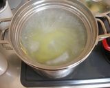 ＊チャーシューと菊菜のオイルパスタ＊作り方1写真