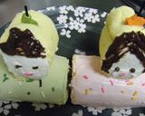 ひなまつりに～ロールちゃんde雛ケーキ作り方4写真