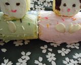 ひなまつりに～ロールちゃんde雛ケーキ作り方5写真