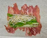 冷しゃぶロール我が家の梅ダレがけ作り方4写真