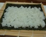いわしの蒲焼缶で♪巻き寿司（恵方巻き）作り方2写真