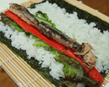 いわしの蒲焼缶で♪巻き寿司（恵方巻き）作り方3写真