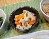 簡単✳︎蓮根の甘酢きんぴら作り方6写真