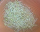 干し貝柱スープで豆もやしのナムル作り方4写真