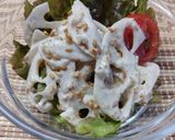 レンジで常備菜◎ササミと蓮根のお浸し作り方6写真