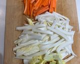 白菜と豚肉の中華炒め作り方1写真