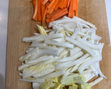 白菜と豚肉の中華炒め作り方1写真