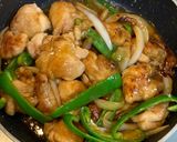 鶏ももとピーマンの照り炒め作り方7写真