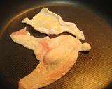 もやしとカリカリ鶏皮のゴマポン。作り方2写真