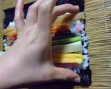 巻き寿司の巻きかた・・・」^-^「作り方3写真