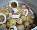『イカと里芋の煮物』作り方4写真