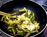 ”蘇る野沢菜”おいし～い炒め物に変身作り方2写真