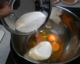 しっとり♪ふわふわチョコロールケーキ作り方3写真