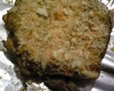 鶏モモ肉のマスタードパン粉焼き作り方5写真