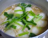 『カブのそぼろ煮』作り方4写真