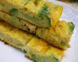 ブロッコリーとチーズのフリッタータღ作り方8写真
