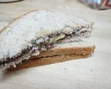 フルーツサンド〜＊〜バナナピーナツバター作り方4写真