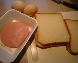 韓国　ホットサンド作り方1写真