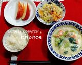 みそと豆乳の野菜たっぷり和シチュー作り方6写真