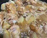鶏肉とジャガイモの八角煮作り方4写真