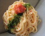 半熟たらこパスタ、材料４つ♪作り方4写真