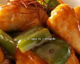 簡単！鶏とピーマンのトマトチリ炒め。作り方3写真