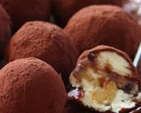 クリームチーズ♡ホワイトチョコ　トリュフ作り方9写真