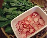 ほんのりピンク❤ラディッシュの甘酢漬**作り方4写真