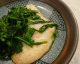 春菊のバター炒め作り方4写真