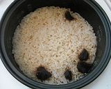 黒にんにくの炊き込みご飯作り方4写真