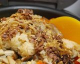 牛肉・ごぼうのキンピラで混ぜご飯♪作り方6写真