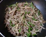 もやし＆きのこinチンジャオロースー風♬作り方5写真