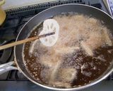 揚げゴボウとれんこんの甘ダレ絡め♪作り方4写真