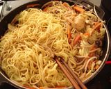 プッチプチがたまらない!めんたい焼きそば作り方3写真