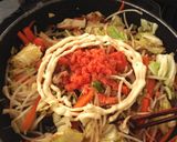 プッチプチがたまらない!めんたい焼きそば作り方5写真