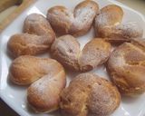 バレンタイン❤ハートのシュークリーム作り方11写真