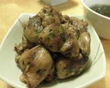 鶏ハツの塩炒め作り方4写真