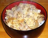 炒飯の素で作る親子丼作り方4写真