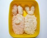 キャラ弁☆ウサビッチ作り方2写真