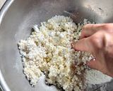 材料2つ！『備蓄の豆腐で作る梅ヶ枝餅』作り方3写真