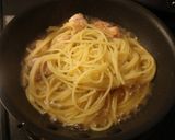 鶏のもも肉と明太子の和風パスタ♪作り方8写真
