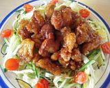 鶏肉の甘酢炒め作り方4写真