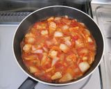 チキンのトマト煮作り方7写真