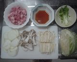 ヘルシーしょうが焼き炒め作り方1写真