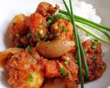 ピリ甘♪【じゃが芋と鶏骨付き肉の煮込み】作り方16写真