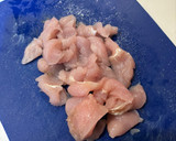 餃子の皮でモヤシささみの梅はさみ焼き作り方1写真