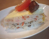 本当のケーキより簡単！ちらし寿司ケーキ☆作り方9写真