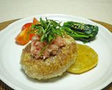 梅おろしでさっぱり✿大人の和風ハンバーグ作り方10写真