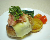 梅おろしでさっぱり✿大人の和風ハンバーグ作り方11写真