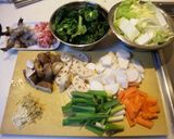 八宝菜→中華丼→かた焼きそば作り方1写真
